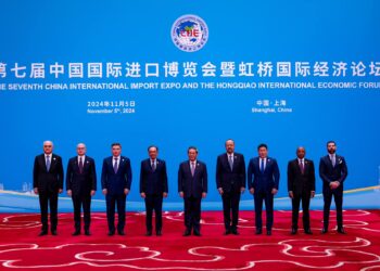 YAB Perdana Menteri, Dato’ Seri Anwar Ibrahim menghadiri The 7th China International Import Expo (CIIE) & The Hongqiao International Economic Forum Opening Ceremony di National Exhibition and Convention Center (NECC), Shanghai, China, 5  November, 2024. - SADIQ ASYRAF/Pejabat Perdana Menteri

NO SALES; NO ARCHIVE; RESTRICTED TO EDITORIAL USE ONLY. NOTE TO EDITORS: This photos may only be used for editorial reporting purposes for the contemporaneous illustration of events, things or the people in the image