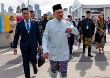 YAB Perdana Menteri, Dato’ Seri Anwar Ibrahim menghadiri Perhimpunan Agung Pertubuhan Bangsa-Bangsa Bersatu (UNGA) ke-78 di Ibu Pejabat PBB New York, Amerika Syarikat pada 22 September 2023. - AFIQ HAMBALI/Pejabat Perdana Menteri

NO SALES; NO ARCHIVE; RESTRICTED TO EDITORIAL USE ONLY. NOTE TO EDITORS: This photos may only be used for editorial reporting purposes for the contemporaneous illustration of events, things or the people in the image or facts mentioned in the caption. Reuse of the pictures may r