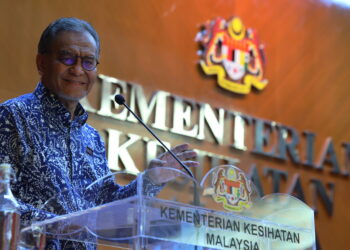 PUTRAJAYA, 14 Dis -- Menteri Kesihatan yang baharu Datuk Seri Dr Dzulkefly Ahmad ketika menyampaikan ucapan sulung pada Majlis Perhimpunan Bulanan Kementerian Kesihatan di kementerian itu hari ini.

--fotoBERNAMA (2023) HAK CIPTA TERPELIHARA