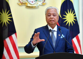 PUTRAJAYA, 22 Jun -- Perdana Menteri Datuk Seri Ismail Sabri Yaakob pada sidang media khas di Bangunan Perdana Putra hari ini.
-- fotoBERNAMA (2022) HAK CIPTA TERPELIHARA



PUTRAJAYA, June 22 -- Prime Minister Datuk Seri Ismail Sabri Yaakob during special press conference held at the Bangunan Perdana Putra today.
--fotoBERNAMA (2022) COPYRIGHT RESERVED