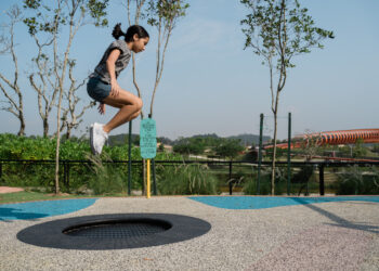 Children at play in UNICEF / Sime Darby’s inclusive playground located at Elmina, Kuala Lumpur, Malaysia.

Images feature a various typical children and some with disabilities.