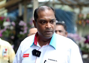 Special announcement" PC by Pakatan Harapan's Sungai Buloh candidate Ramanan Ramakrishnan KAMARUL ARIFFIN/The Star.