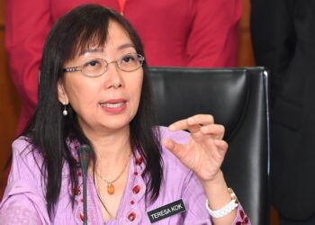 PUTRAJAYA, 24 Mei -- Menteri Industri Utama Teresa Kok semasa sesi sidang media selepas mengadakan perjumpaan dengan Chambers of Commerce & Trade Associations sempena Kempen Sayangi Sawitku di kementerianya hari ini.
--fotoBERNAMA (2019) HAK CIPTA TERPELIHARA