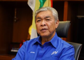 Datuk Seri Ahmad Zahid Hamidi (Pic credit: Utusan Malaysia)